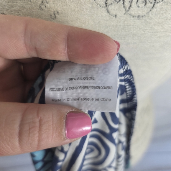 Tory Burch Silk Medallion Print Cap Sleeve Midi Dress - Picture 8 of 9